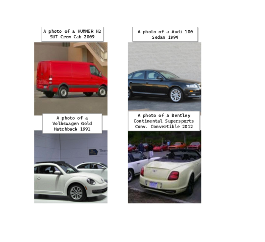 RAHA-distilled samples on Stanford Cars.